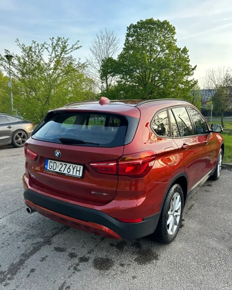 BMW X1 cena 126000 przebieg: 7400, rok produkcji 2021 z Gdynia małe 46